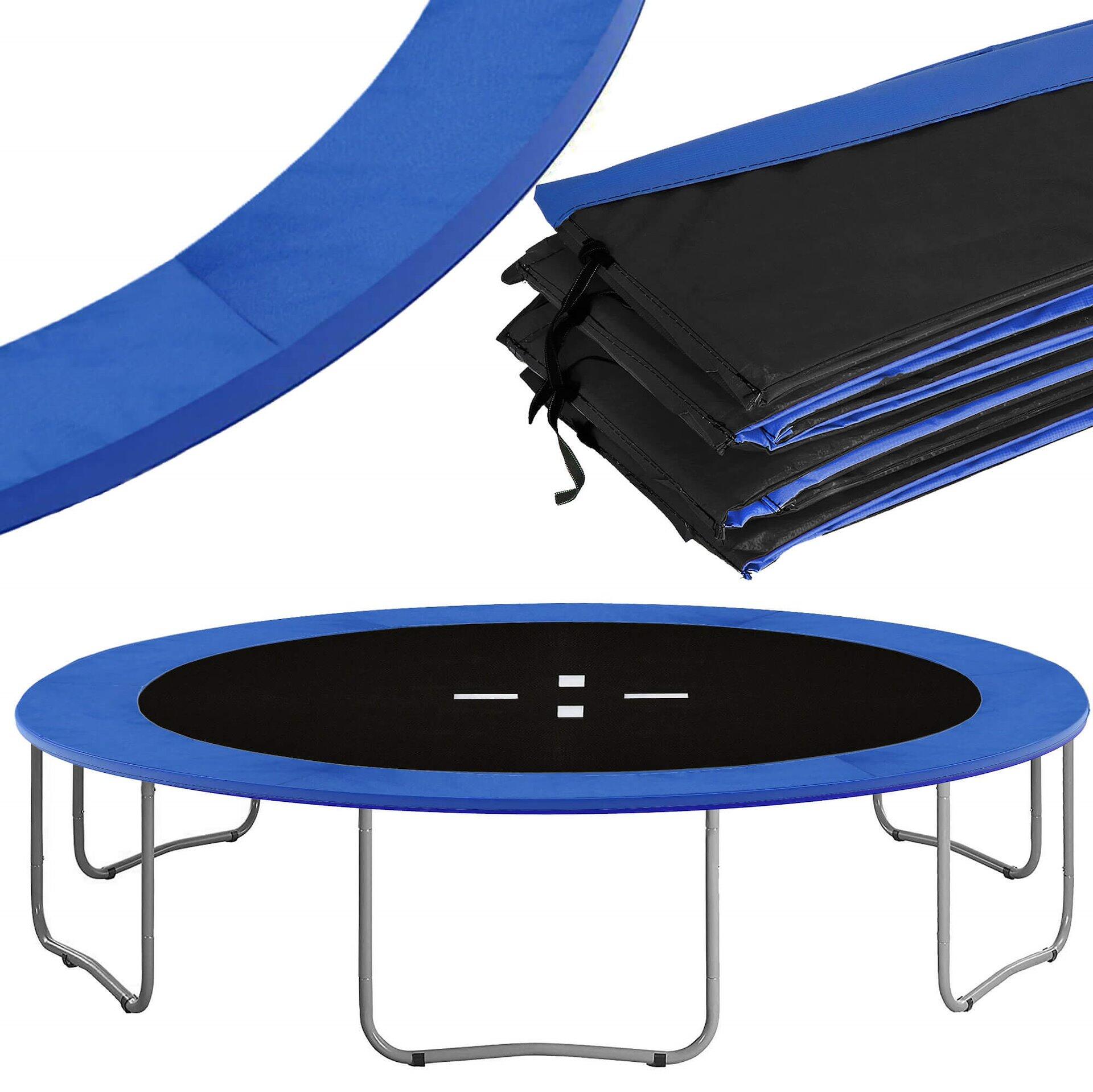 Osłona sprężyn do trampoliny 8FT Springos 244/250/252cm niebieska 4/5