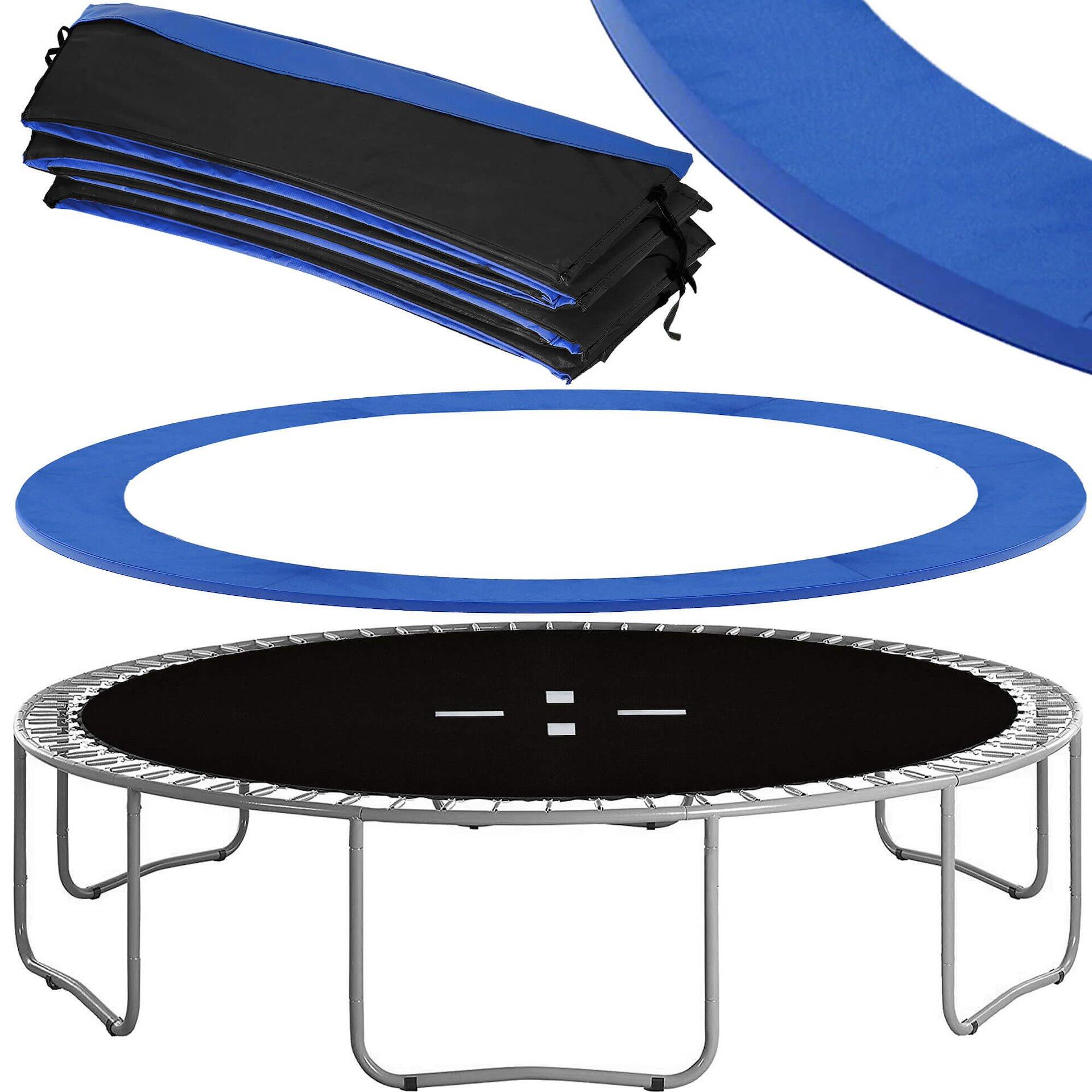 Osłona sprężyn do trampoliny 8FT Springos 244/250/252cm niebieska 3/5