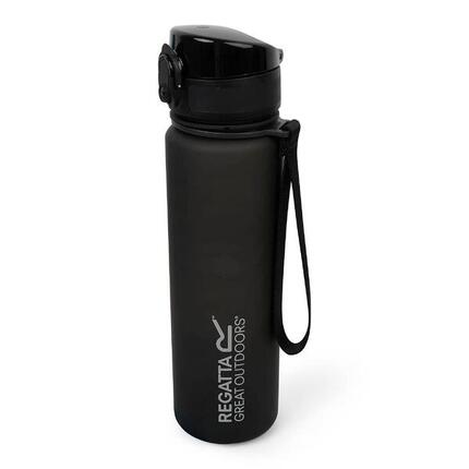 Gourde TRITAN 600ml Regatta Noir sans BPA, anti-fuite