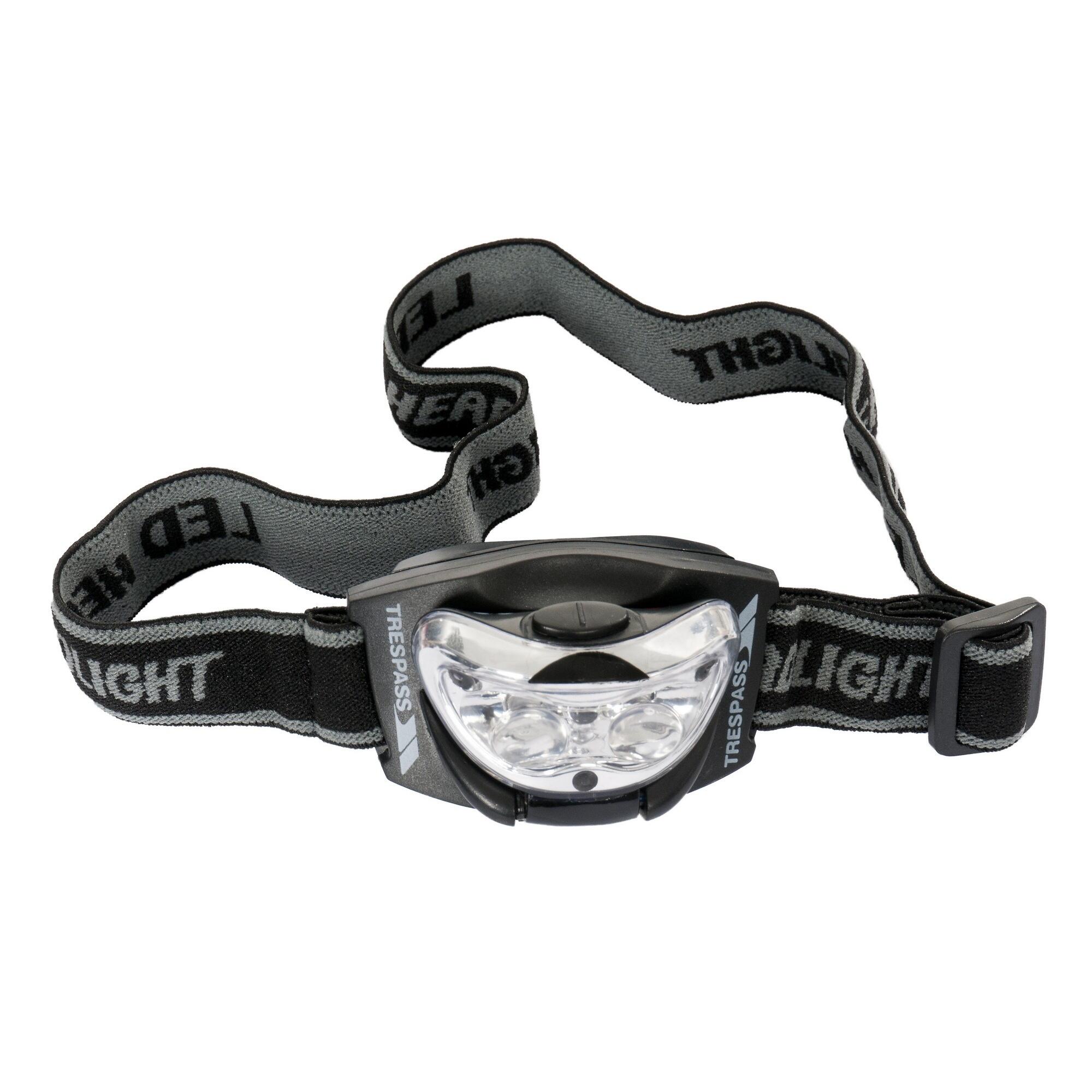 Trespass - Lampe Frontale Led (noir) - Lampe Frontale - Noir - Taille Unique - Decathlon