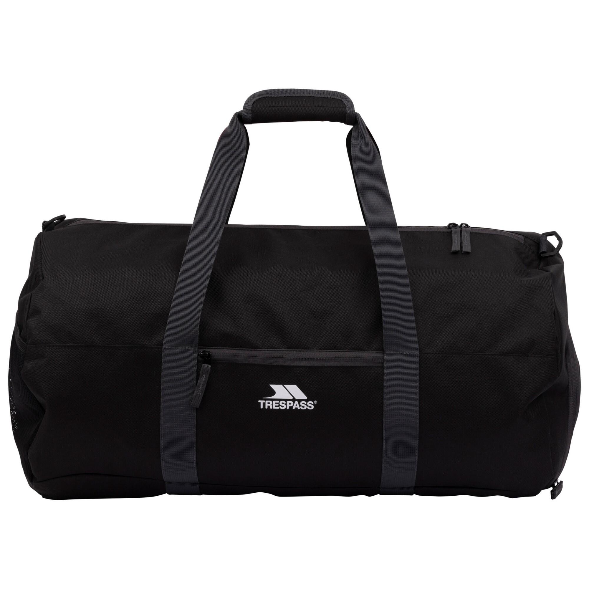 TRESPASS Holda 70L Duffle Bag (Black)