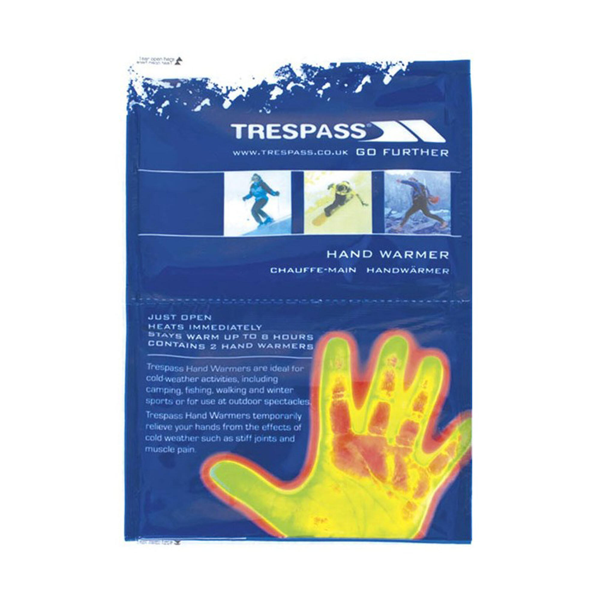 TRESPASS Handwarmers X Chemical Handwarmer (Pack Of 2) (Blue)