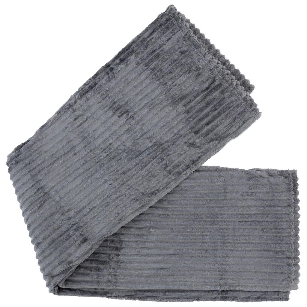 Extra Thick Sculpted Blanket (Pale Grey)