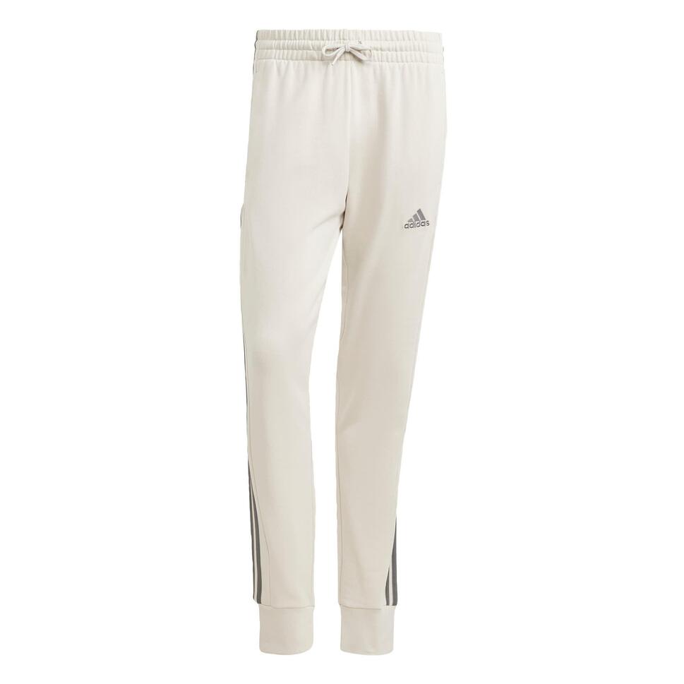 Essentials French Terry Tapered Cuff 3-Stripes Pants