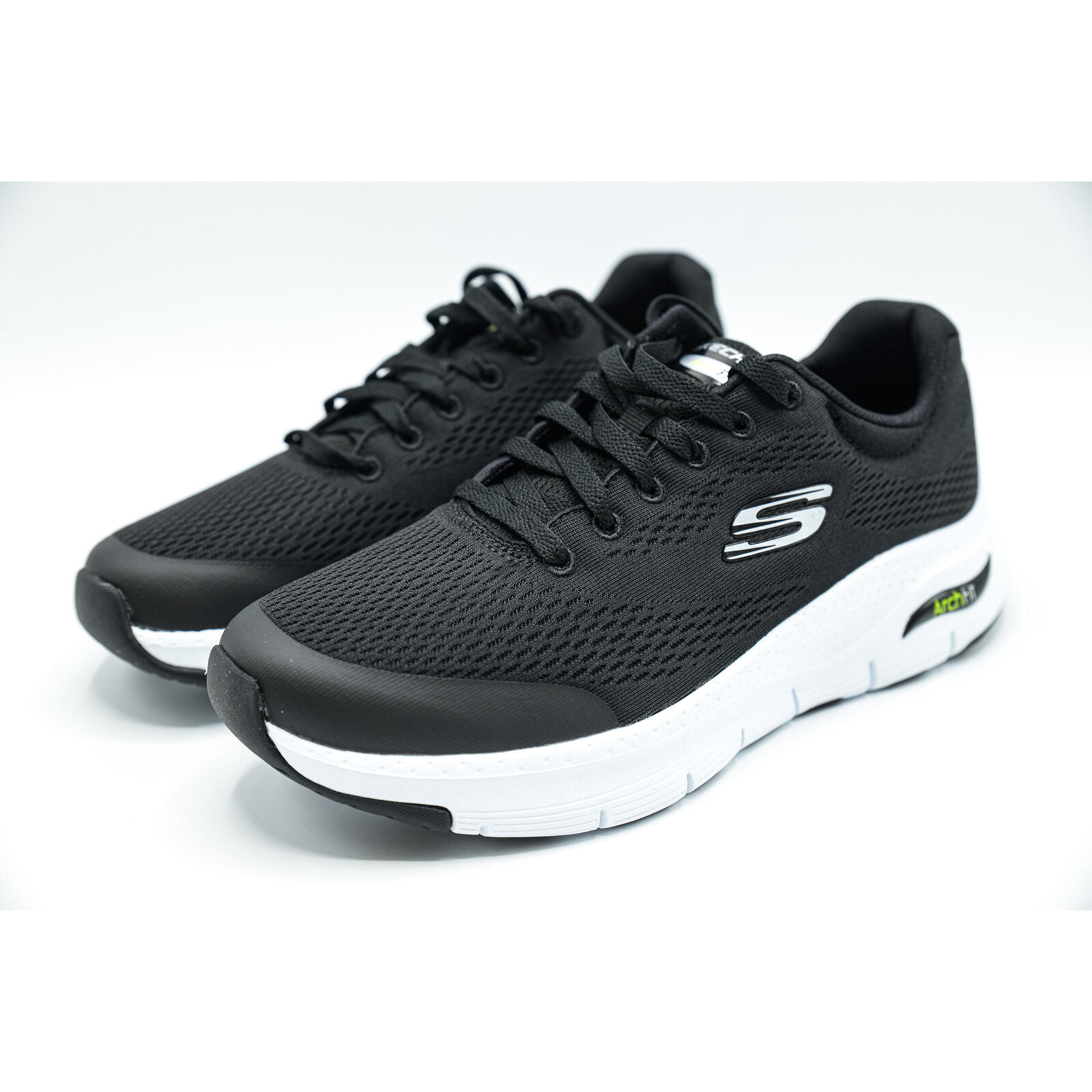 Baskets Skechers Arch Fit, Noir, Hommes 3/5