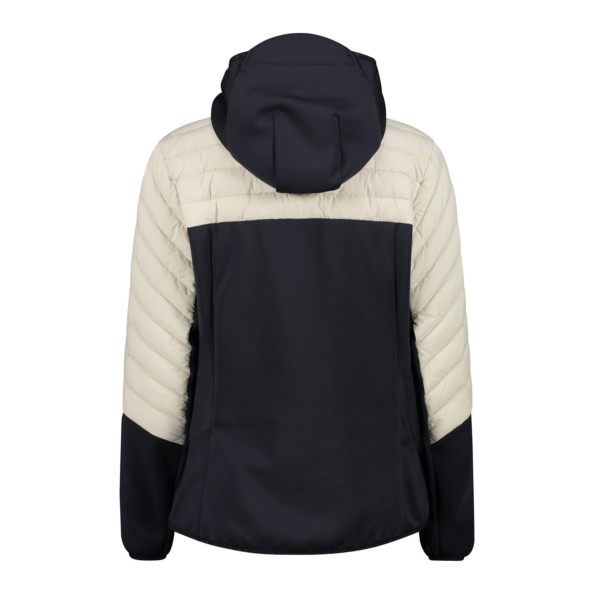 Doudoune hybride avec capuche fixe femme CMP 2/5