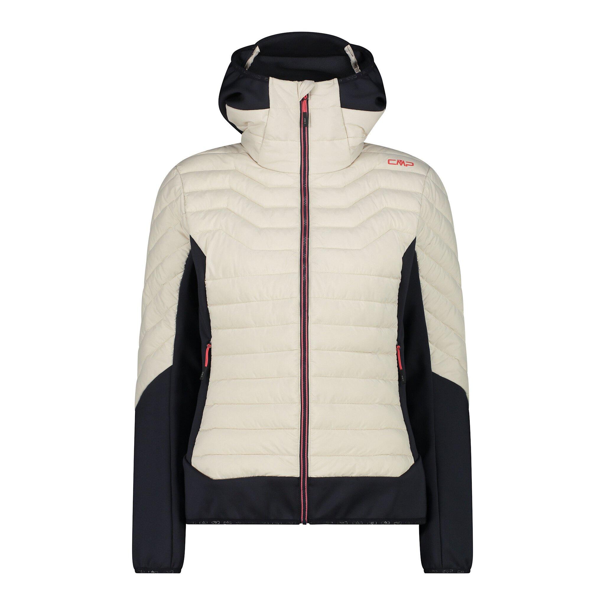 Doudoune hybride avec capuche fixe femme CMP 1/5