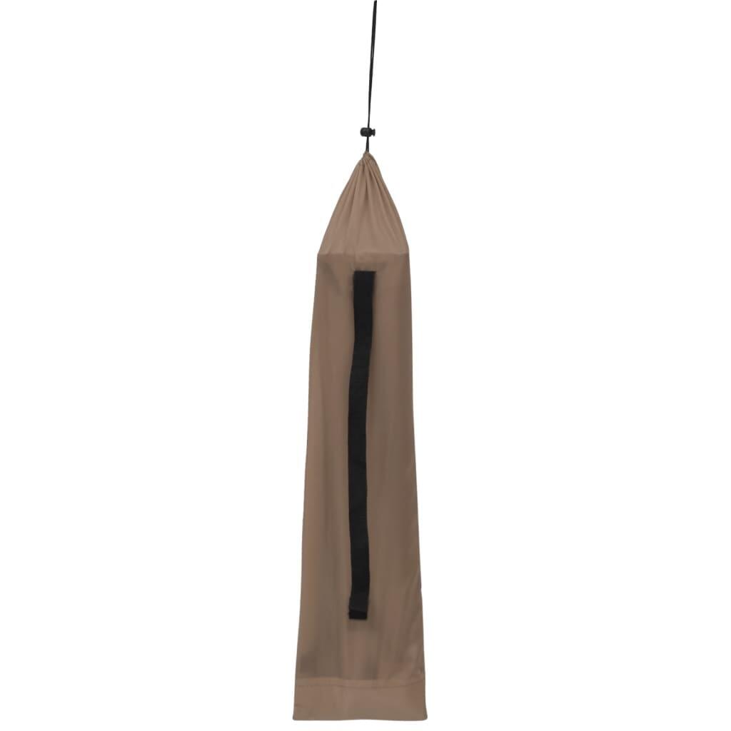 Camas de camping 2 uds tela Oxford y acero taupé 180x60x19 cm 6/7