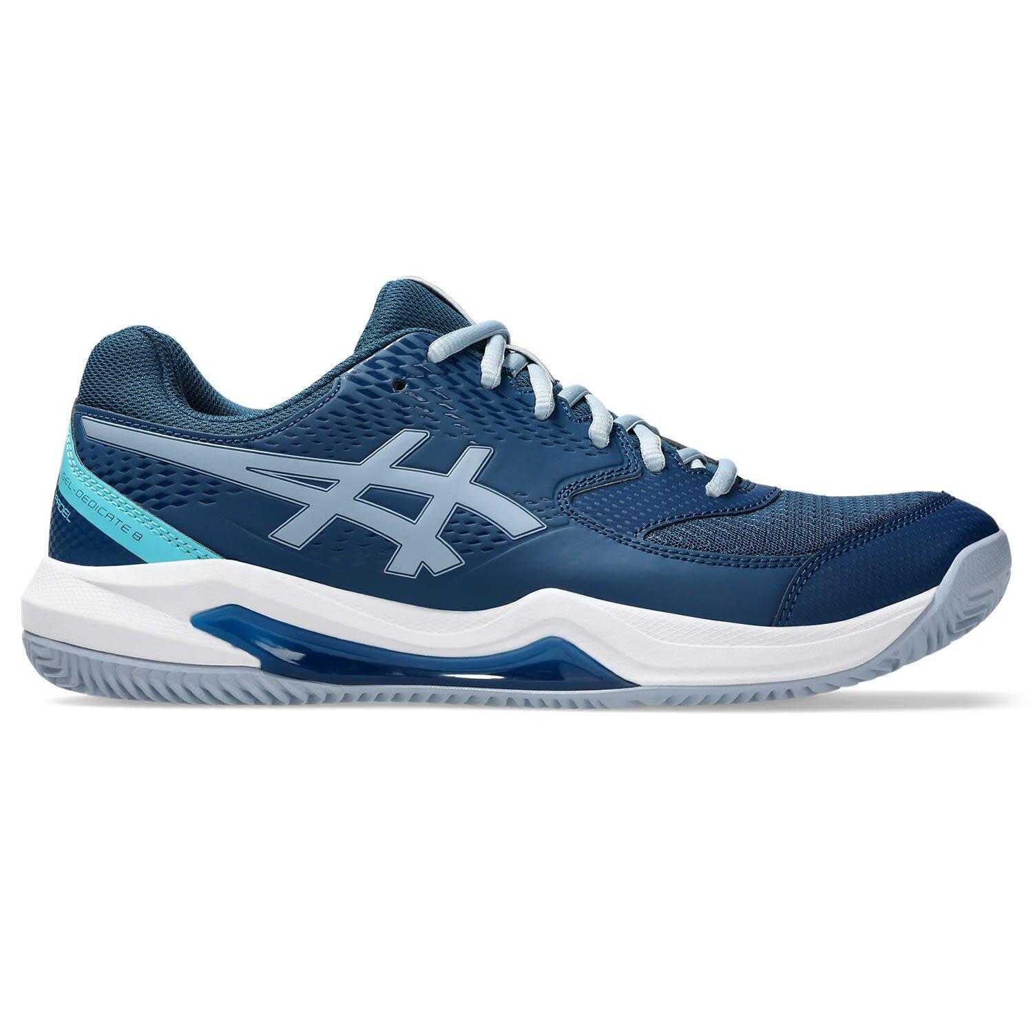 ASICS Tenis Y Padel Hombre - ASICS Gel Dedicate 8  PADEL -Mako Blue/Grey Blue