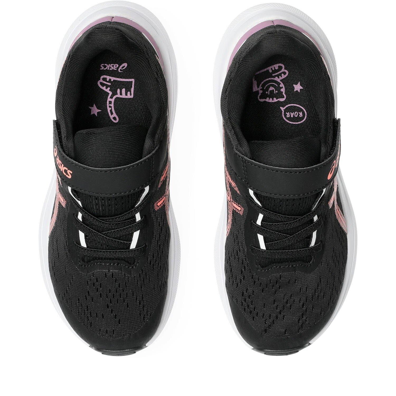 Calcado De Corrida Crianças - ASICS GT-1000 13 PS - Black/Sun Coral 7/7