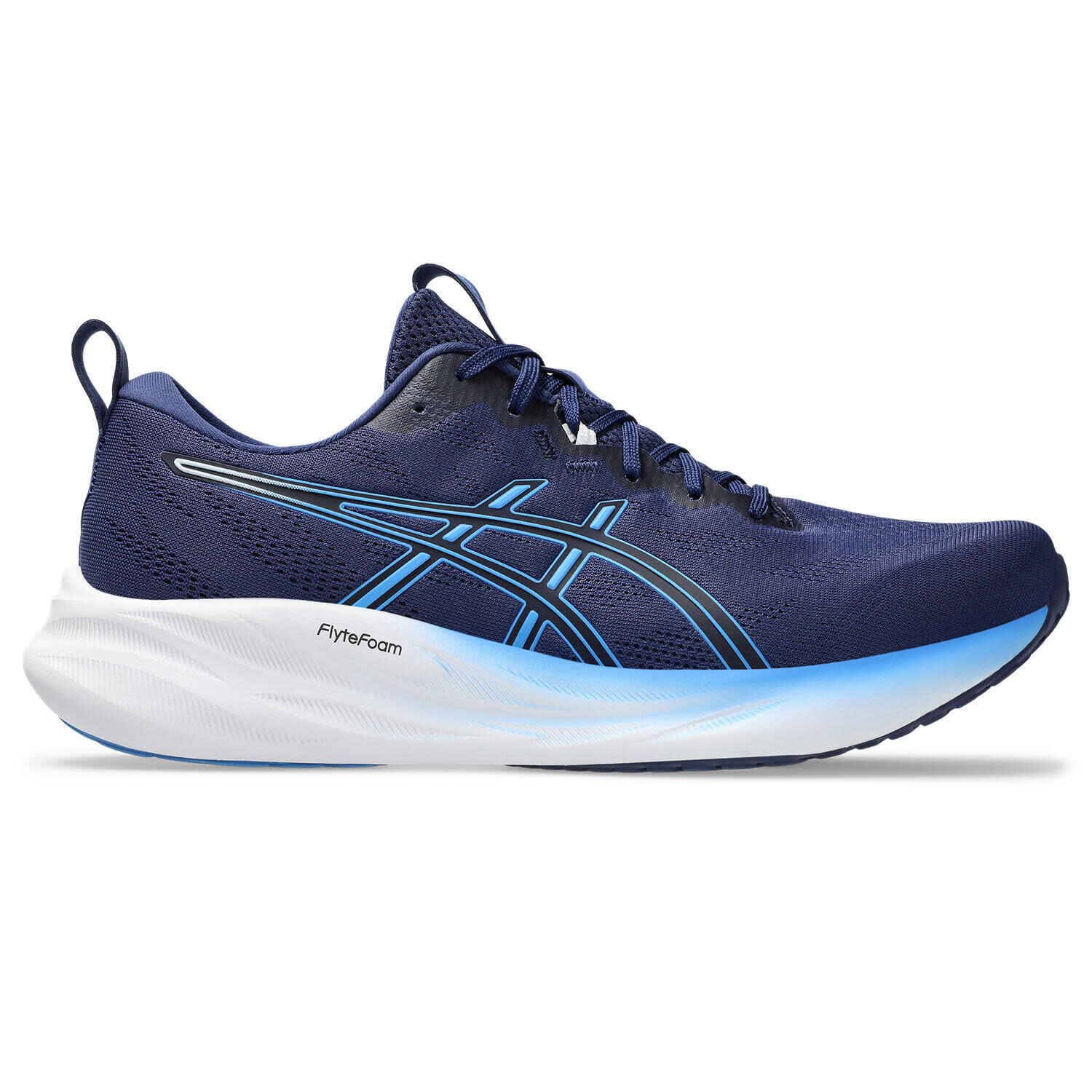 Asics - Chaussures De Running Homme - Asics Gel Pulse 16 - Indigo Blue/coast - Chaussures De Sport - Blanc|bleu - 41,5 - Decathlon