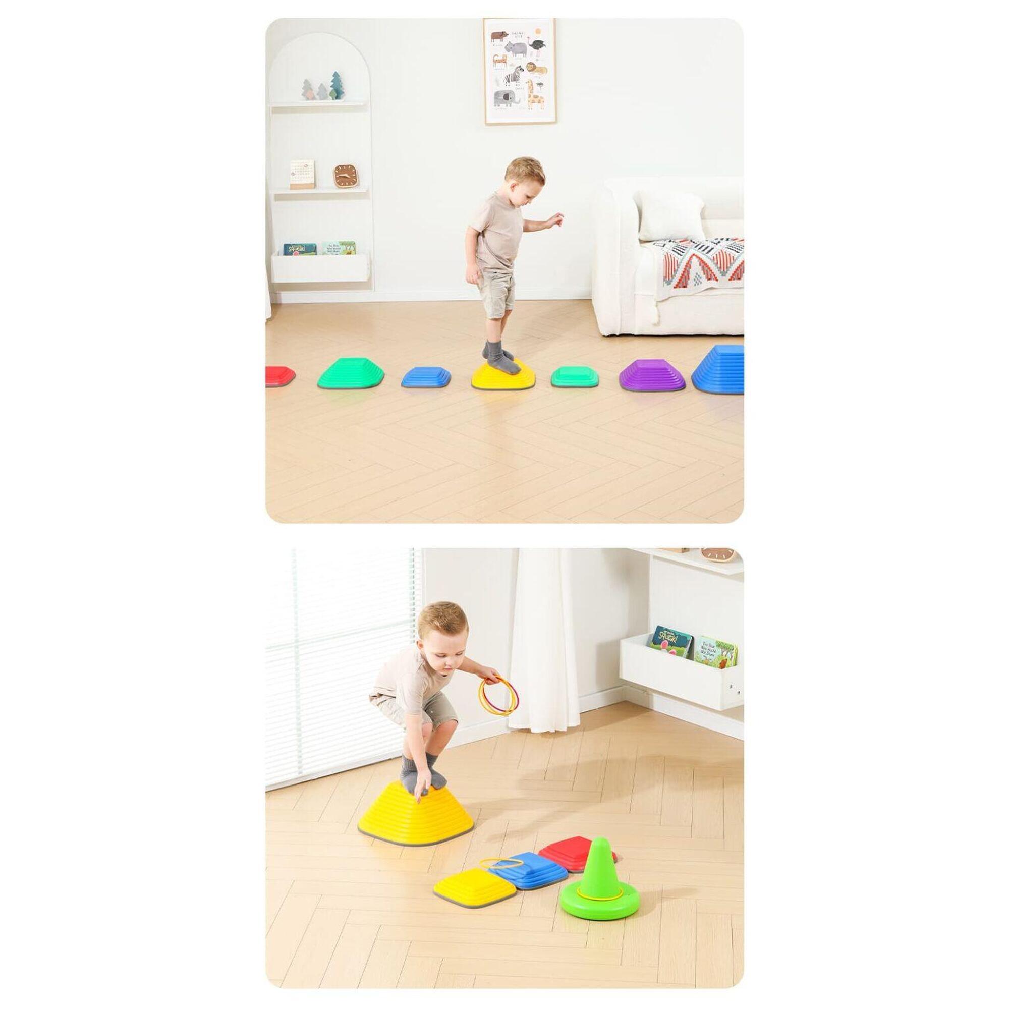 Pietre de Echilibru Senzoriale Step – Set 11 Bucăți