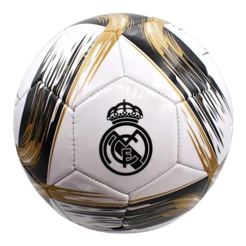 REAL MADRID Real Madrid Logo Pallone da Calcio - Misura 5