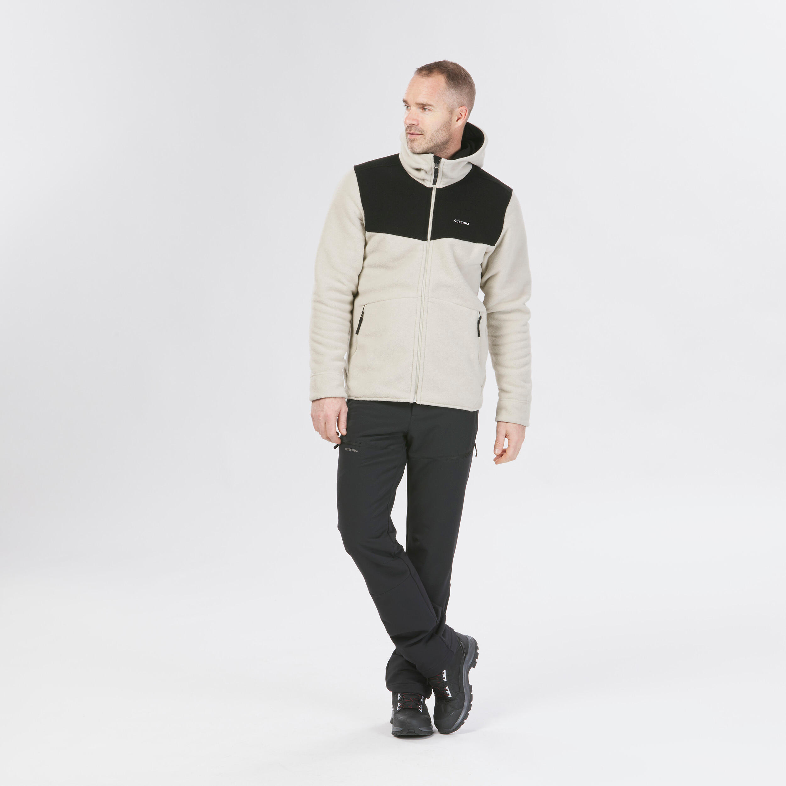 Second Life - Spodnie turystyczne męskie Quechua SH500 Warm - Stan Doskonały 3/5