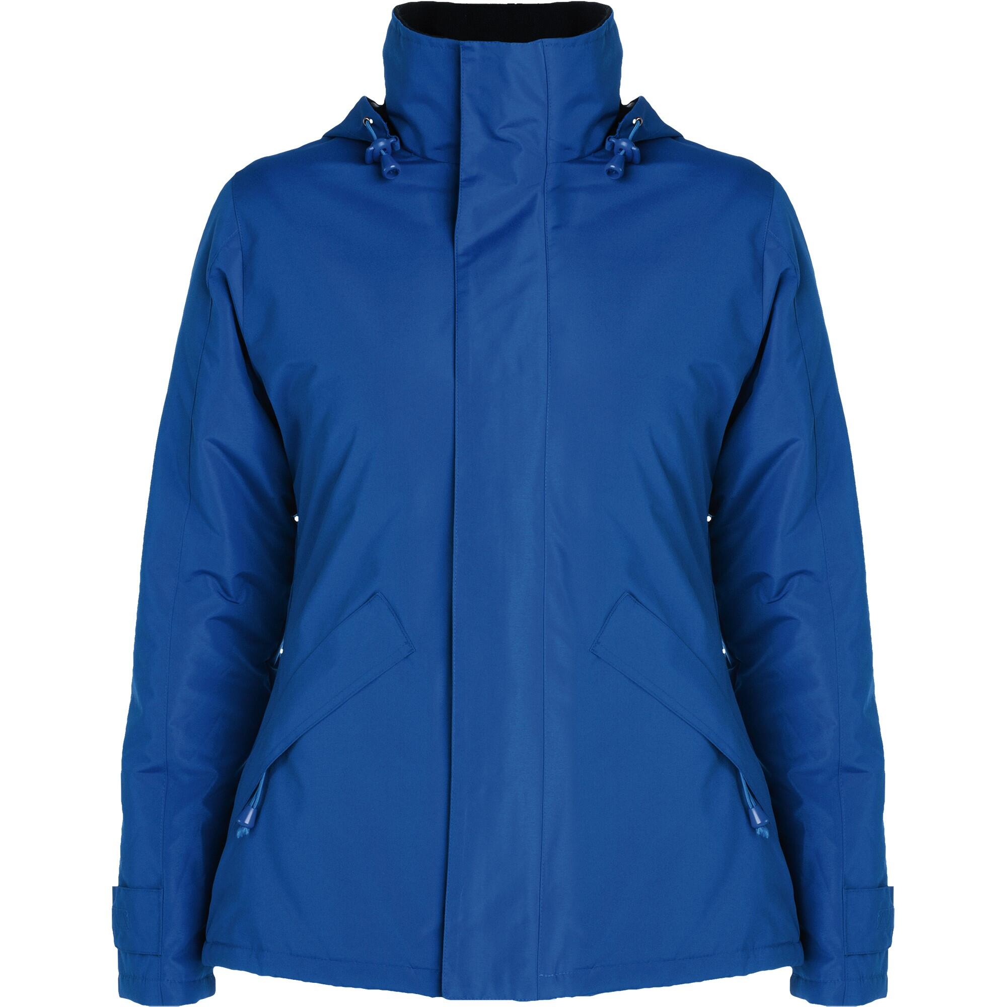 Parka europa slim para senhora/senhora azul real