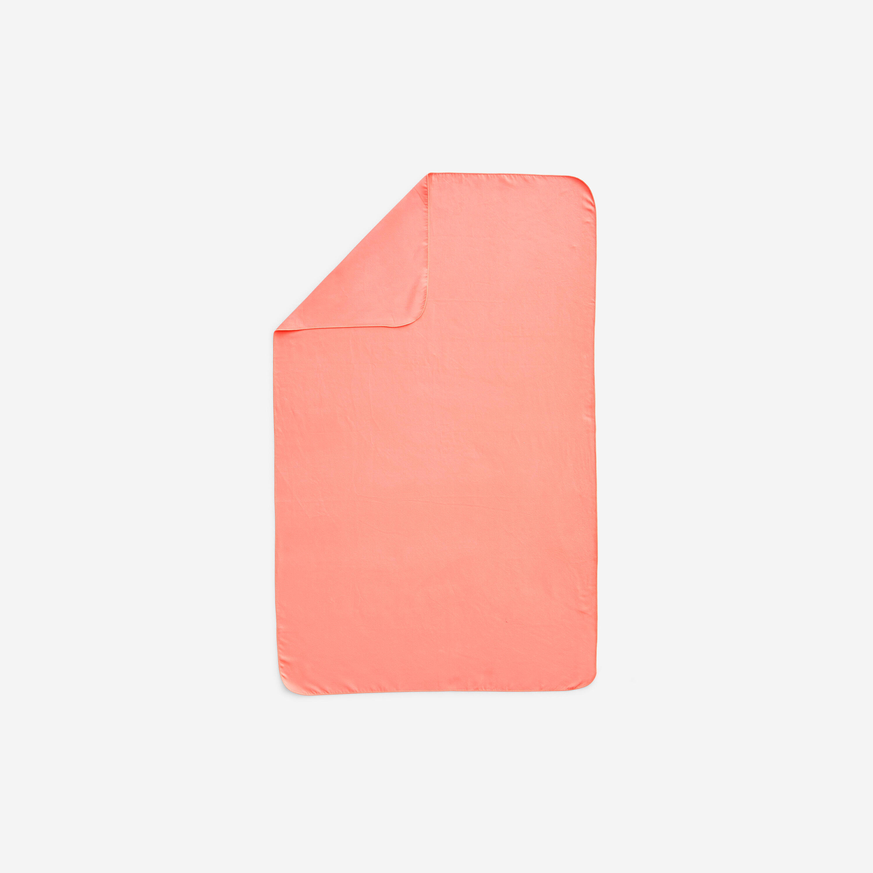 Nabaiji - Seconde Vie - Serviette De Bain Microfibre Compacte Coral Taille L... - Très Bon - Serviette - Incolore|orange|rose - Taille Unique - Decathlon