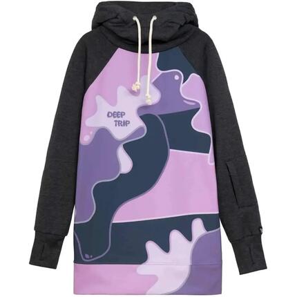 Bluza outdoorowa z kapturem damska DEEP TRIP Fibi softshell