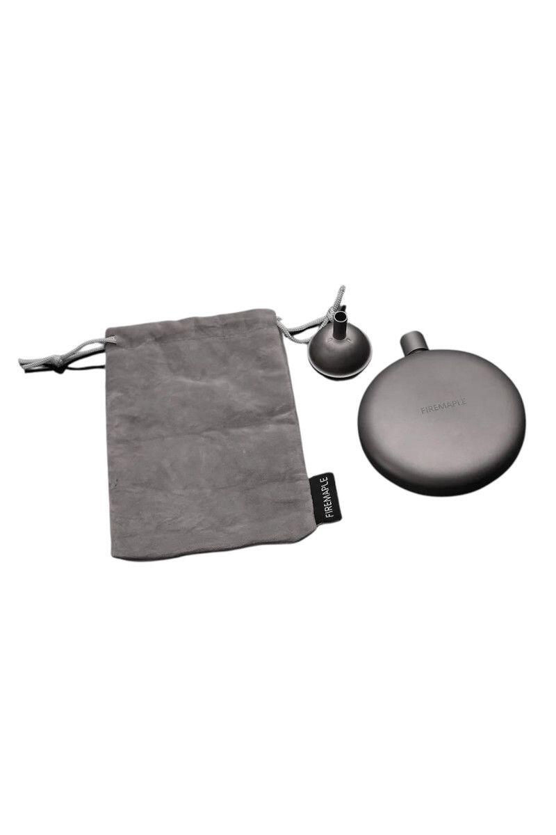 Flachmann Fire-Maple Ash Titanium Hip Flask 170Ml 3/3