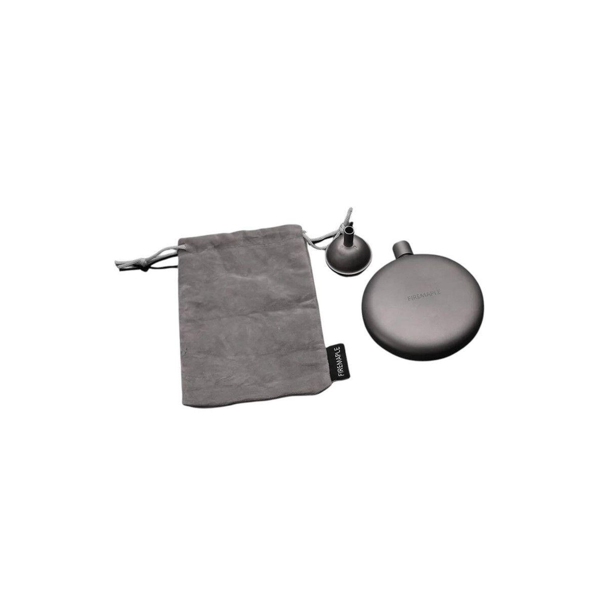 Ploscă turistică Ash Titanium Hip Flask 170ml