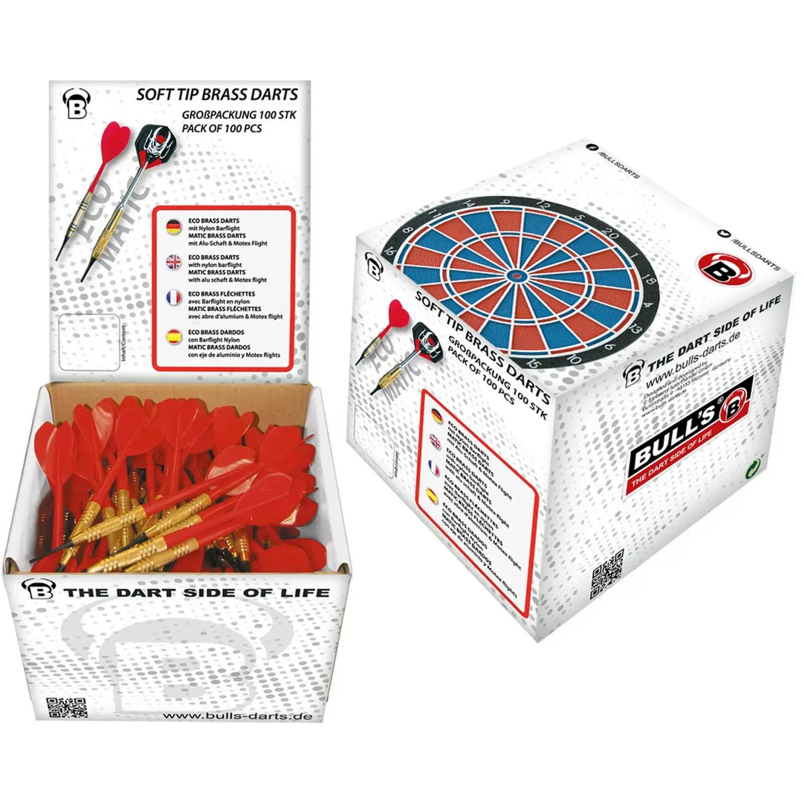 Bull's ECO DARTS 100db/doboz soft 16g 1/7
