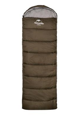 Sacco a pelo da campeggio Naturehike U350 S NH20MSD07 190x75cm verde sinistro