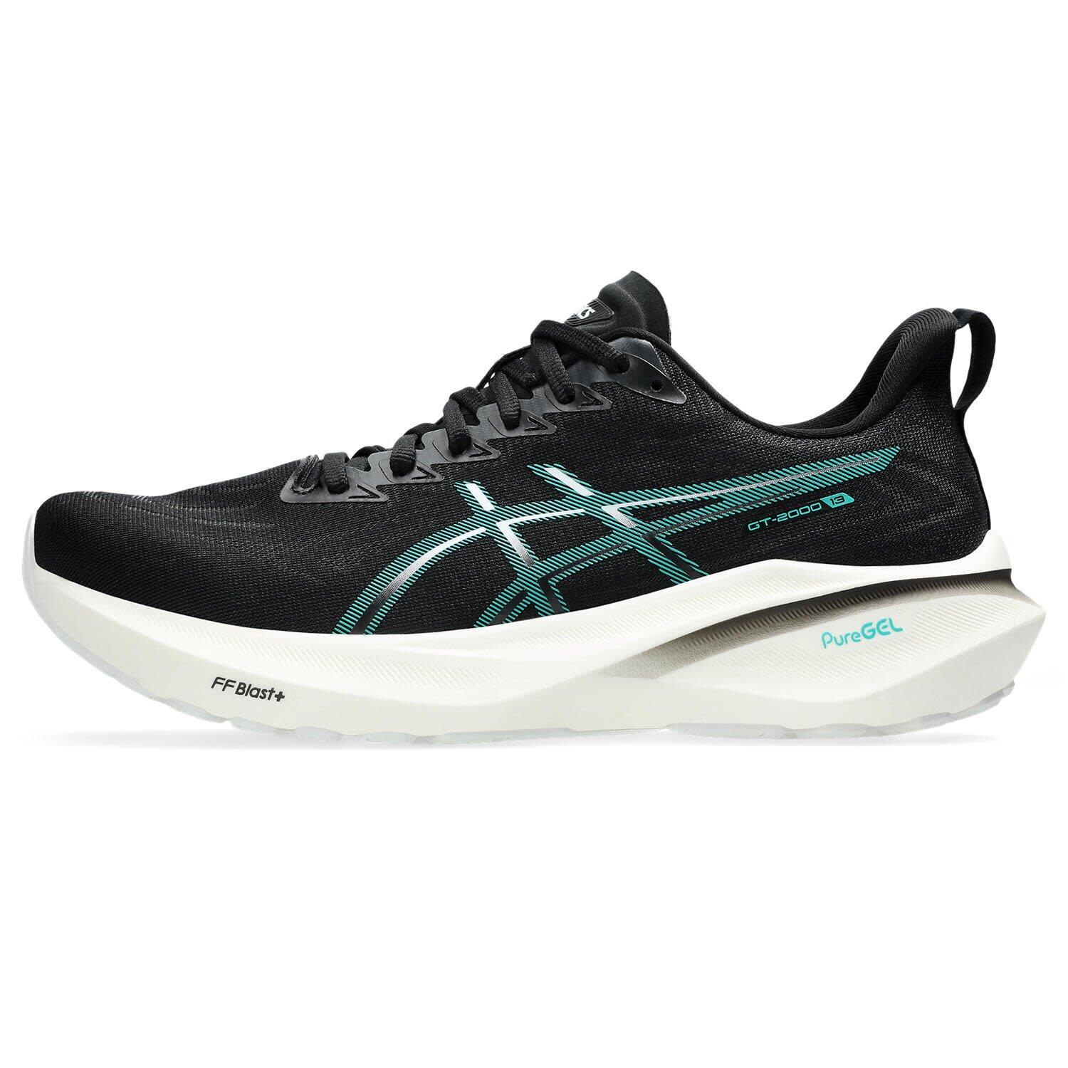 Zapatillas De Running Hombre - ASICS GT 2000 13 - Black/Wave Teal 5/7