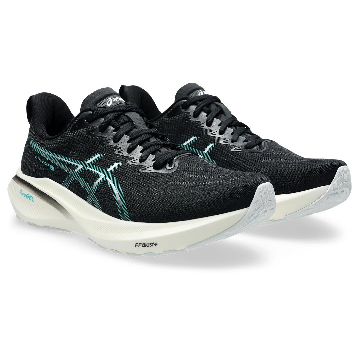 Zapatillas De Running Hombre - ASICS GT 2000 13 - Black/Wave Teal 2/7