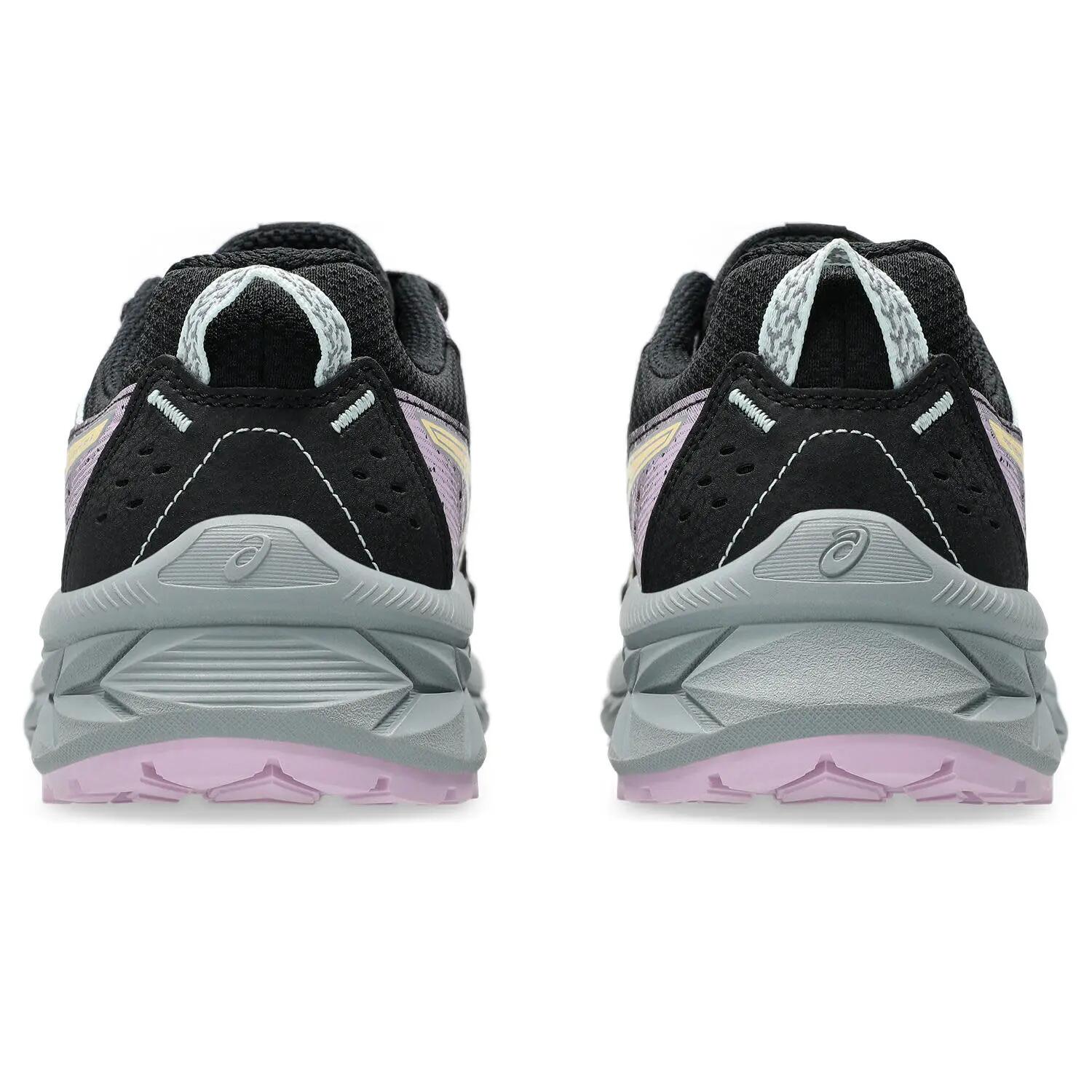 Chaussures De Randonnee Enfants - ASICS Pre Venture 9 GS - Black/Light Orange 5/7