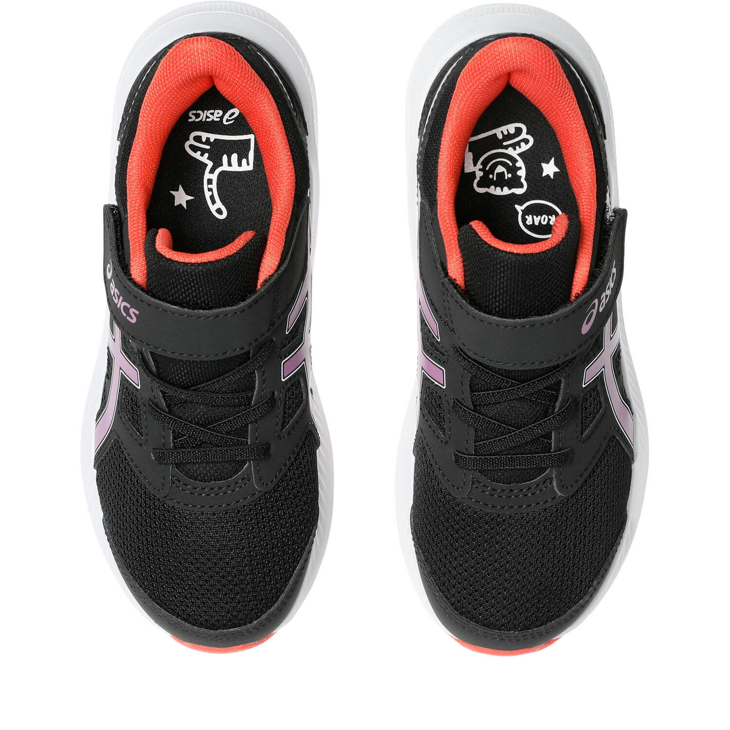 Multisportschuhe Kinder ASICS Jolt PS Black/Ube ASICS