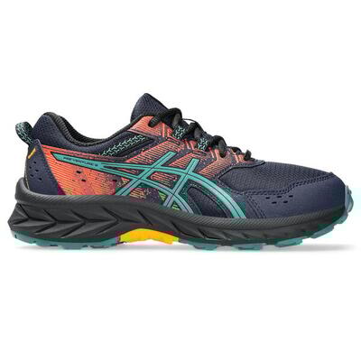 Wanderschuhe Kinder - ASICS Pre Venture 9 GS - Midnight/Rainy Lake