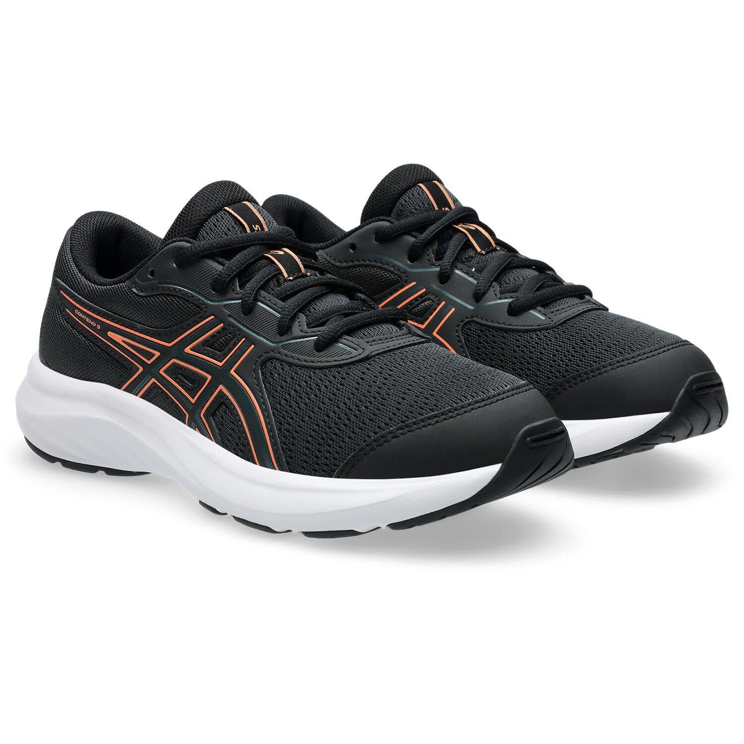 Zapatillas Running Niños - ASICS Contend 9 GS - Black/Saxon Green 2/7