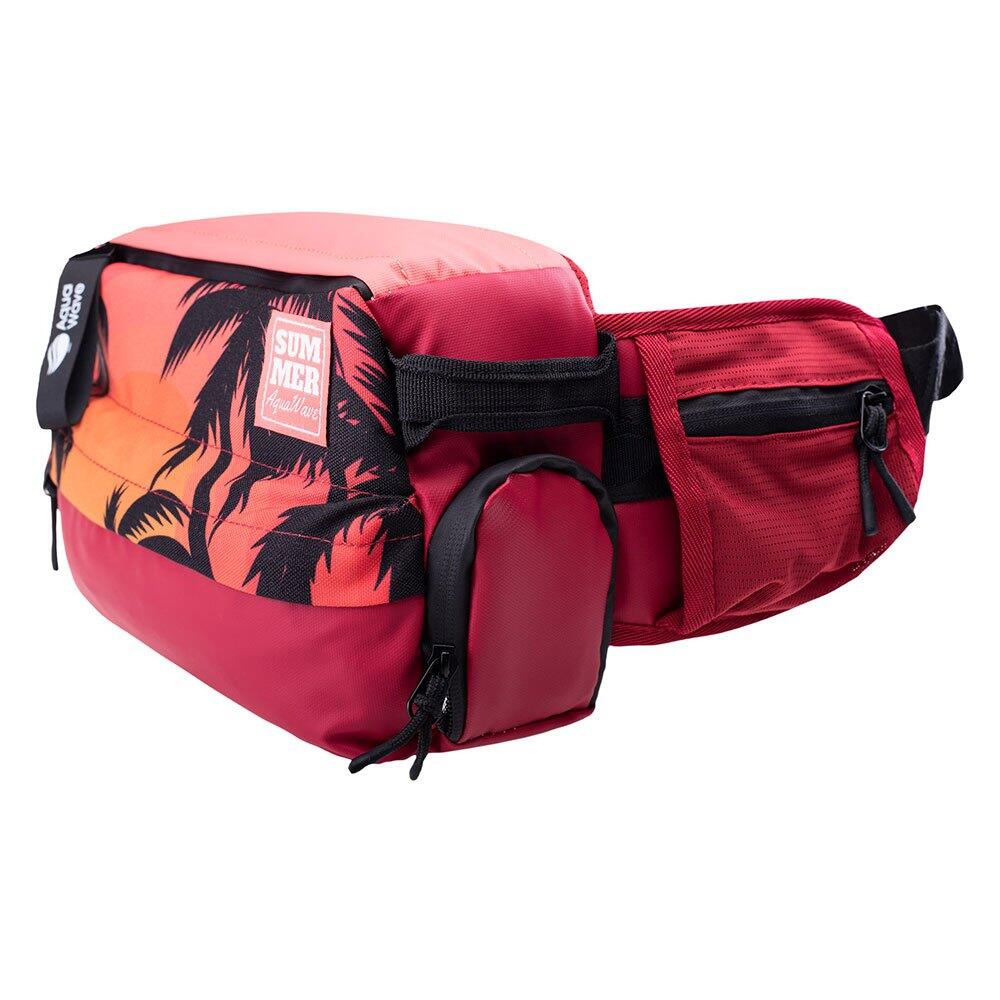 Unisex Brobelt 3L Heuptas voor volwassenen (Rumba-rood) 3/3
