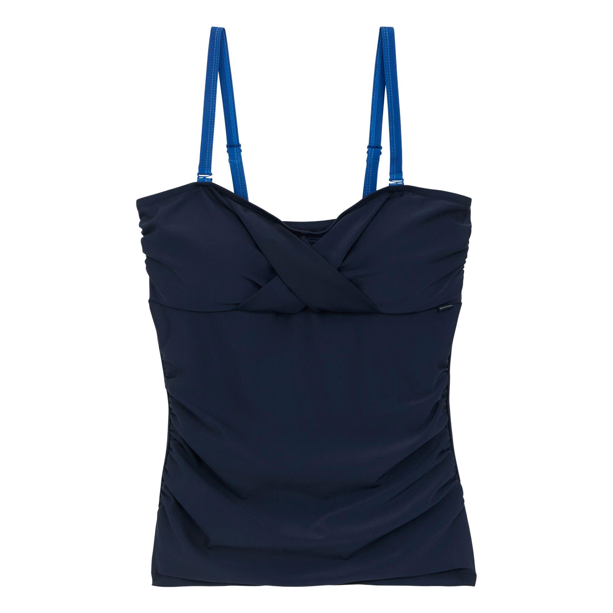 REGATTA Womens/Ladies Aceana III Tankini Top (Navy/Brightest Blue)