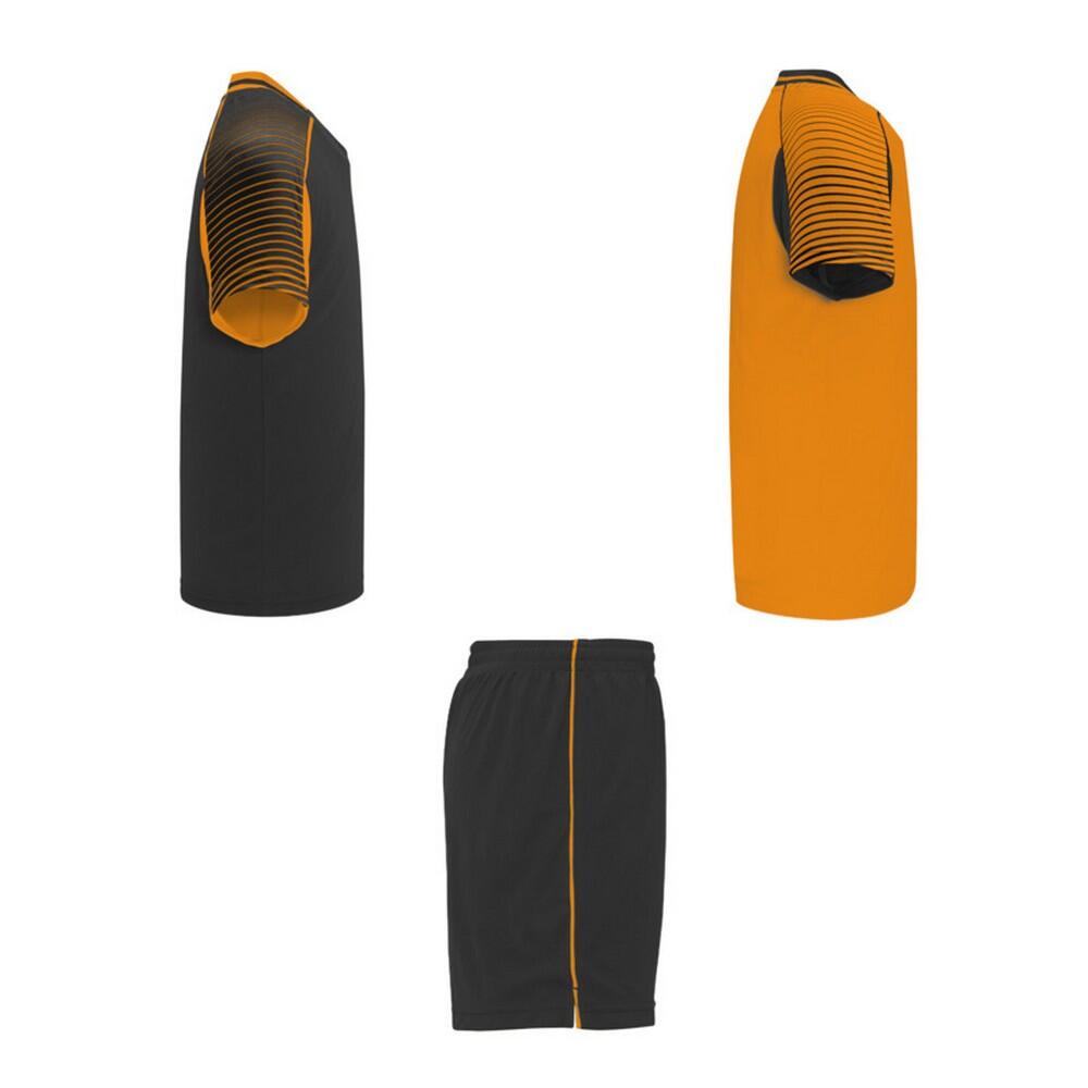 Set De Sport JUVE Adulte (Noir Uni / Orange) 4/4