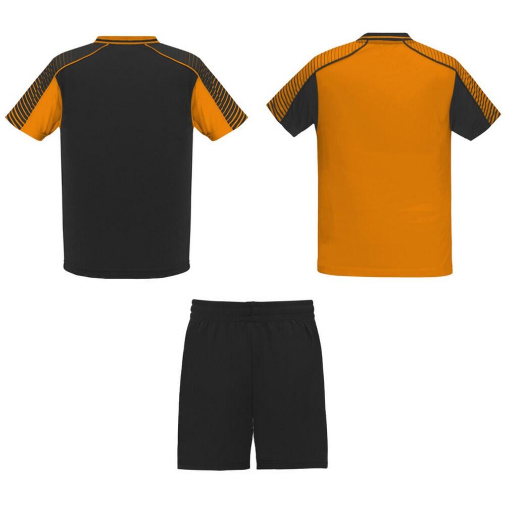 Set De Sport JUVE Adulte (Noir Uni / Orange) 2/4