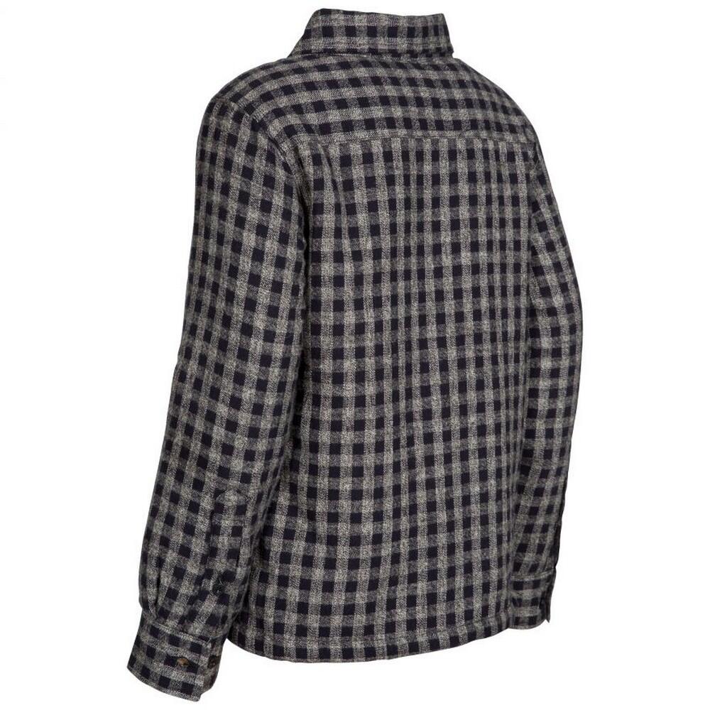 Chemise Manches Longues GINGHAM Enfant (Bleu Marine) 2/5