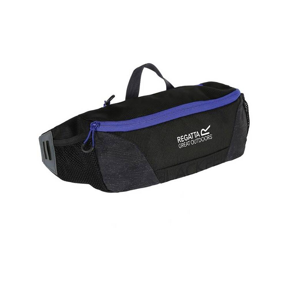 Blackfell III Bauchtasche Mit Flasche Damen und Herren Schwarz/Blau 2/3