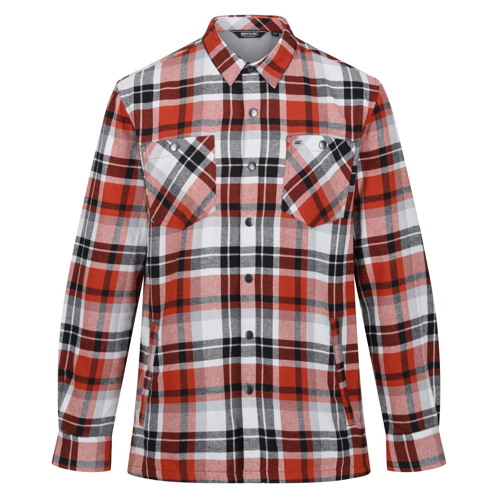 Chemise ample en flanelle - Rose/à carreaux - HOMME | H&M CA