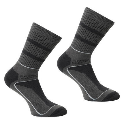 Chaussettes SAMARIS SEASON Homme (Noir / Gris Foncé)