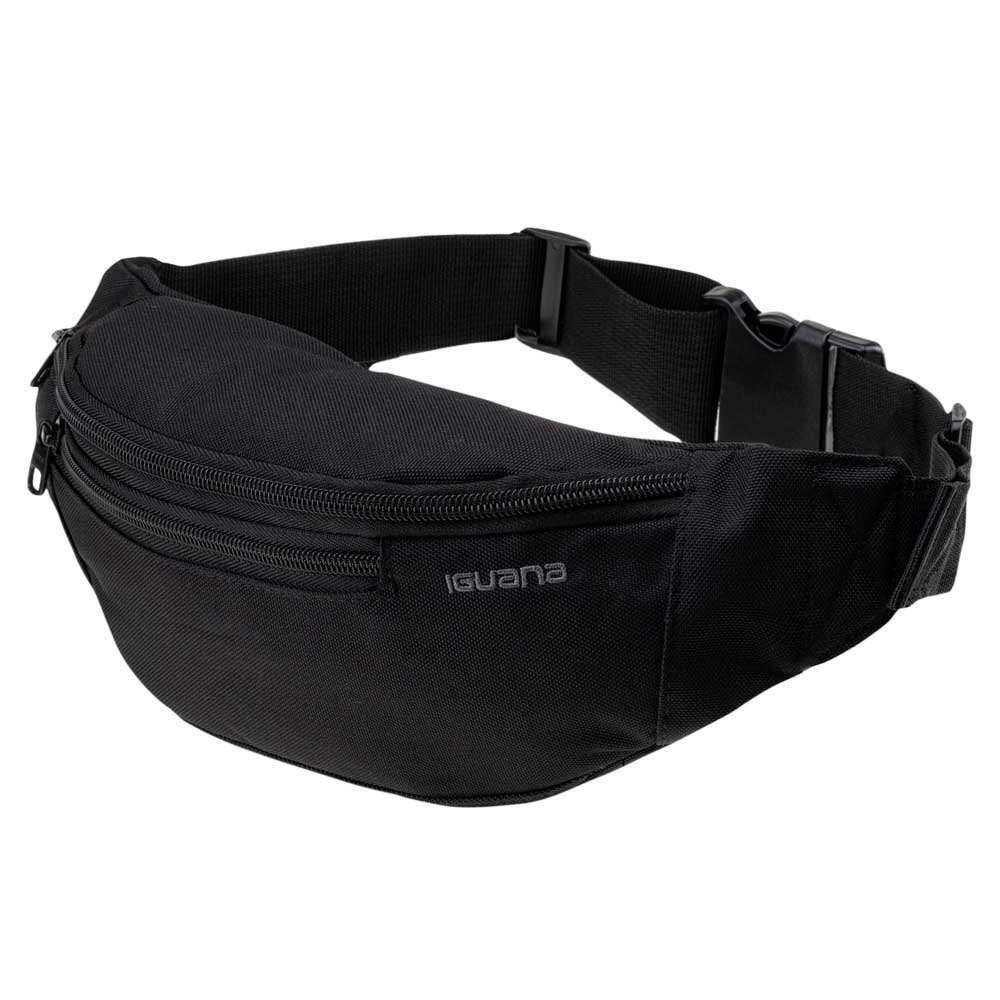 IGUANA Adulto Unisex Logo Marsupio Iguana Igebelt Nero