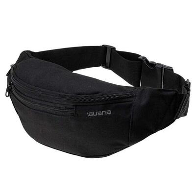 Adulto Unisex Logo Marsupio Iguana Igebelt Nero