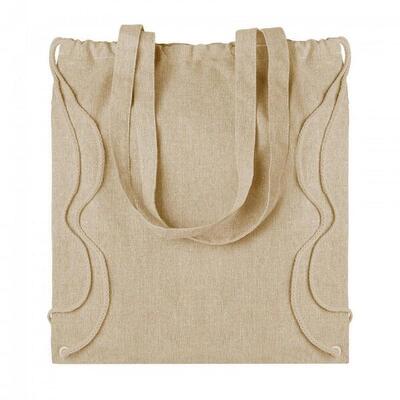 Atlanta dubbele handvat koordtas (heide rood)