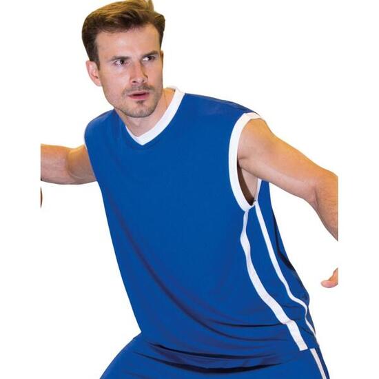 Maillot De Basket Homme (Bleu Roi / Blanc)