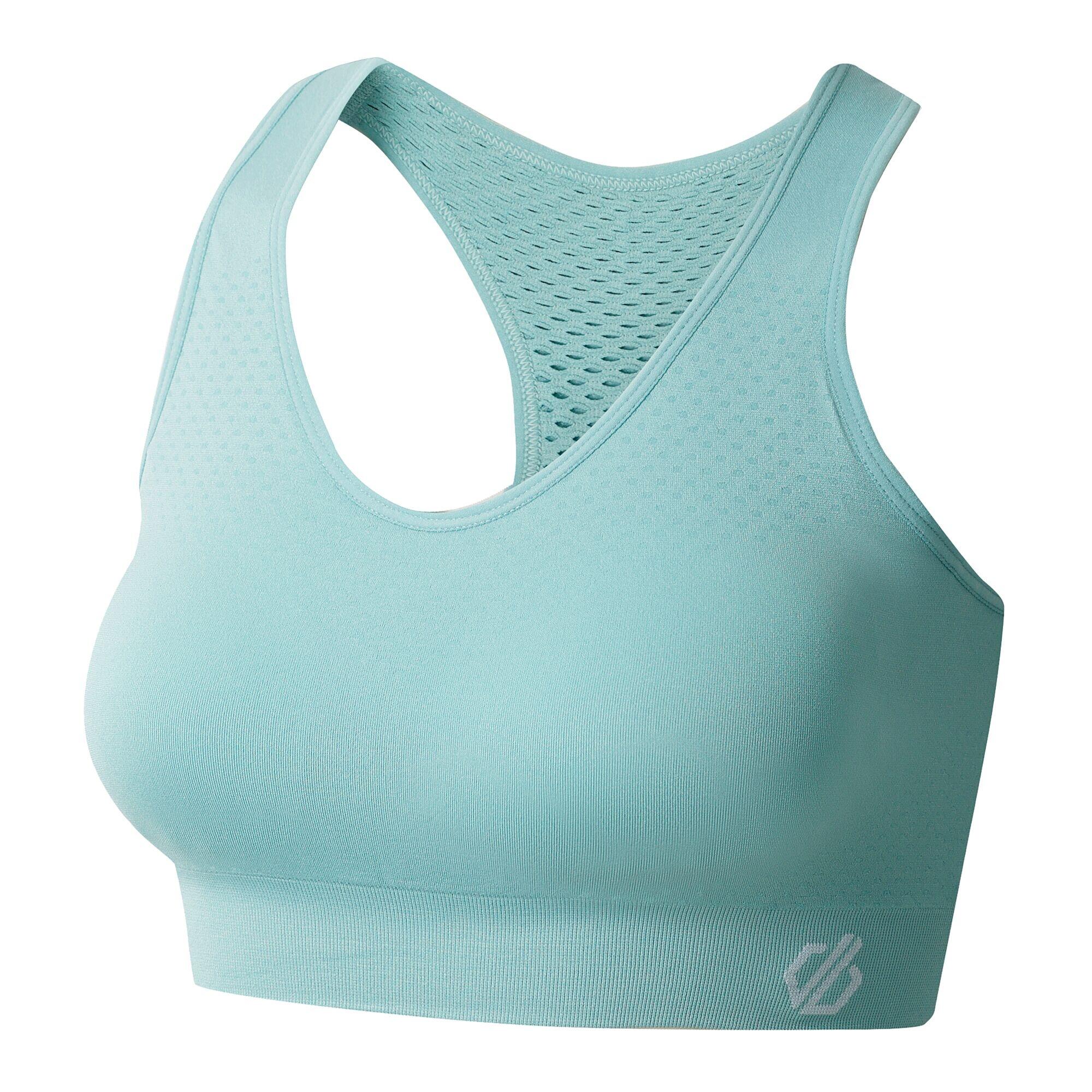 Brassière De Sport DONT SWEAT IT Femme (Turquoise Pâle) 3/5