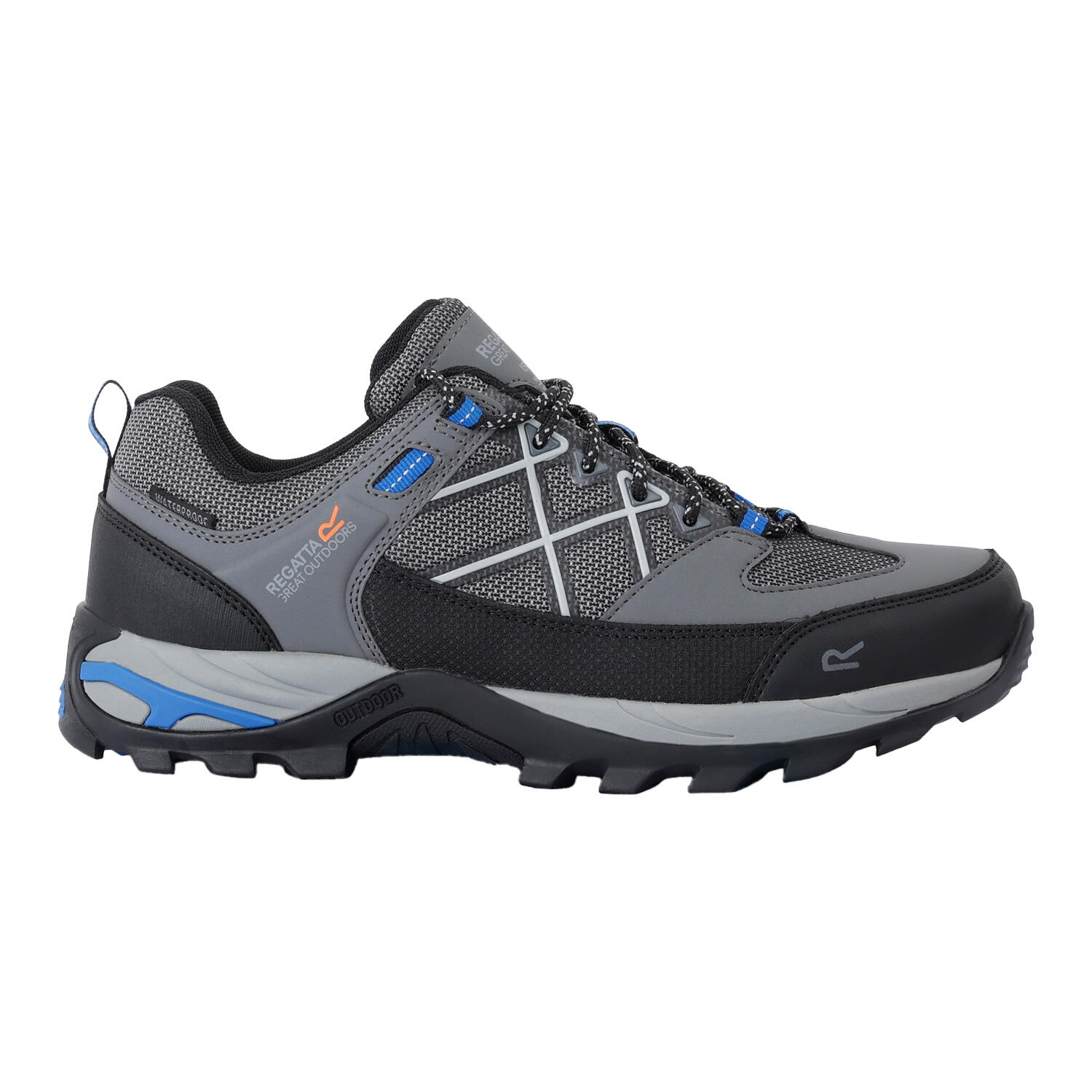 Heren Samaris III Laag Loopschoenen (Donker staal/xfordblauw) 3/5