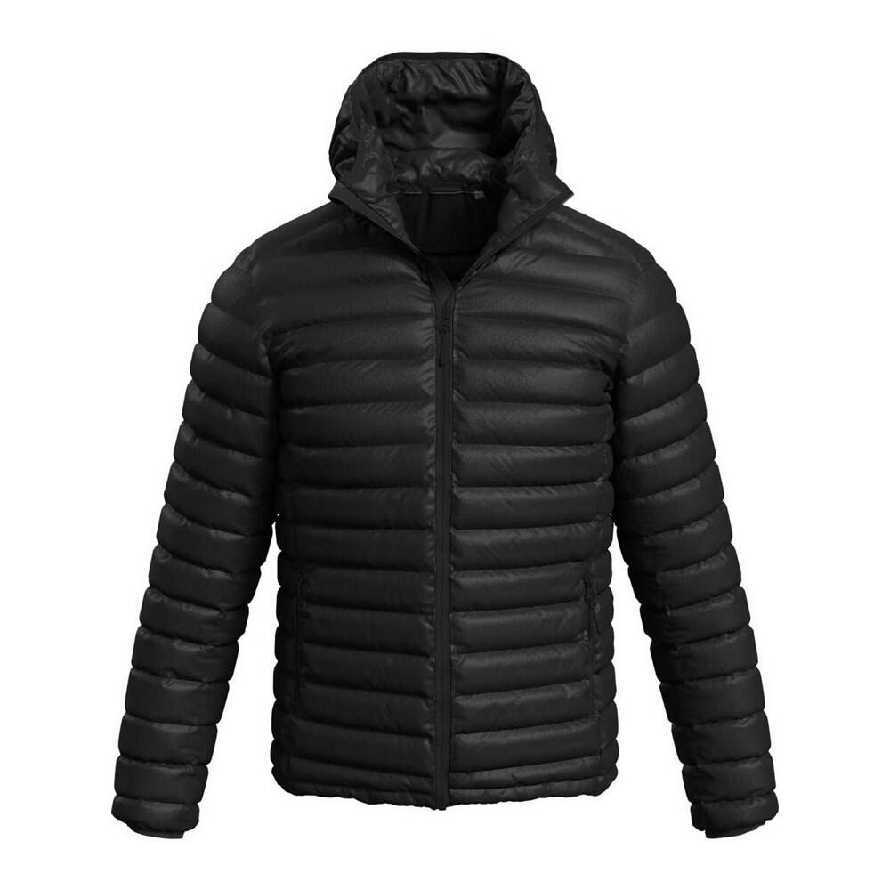 Mens Lux Padded Jacket (Black Opal)