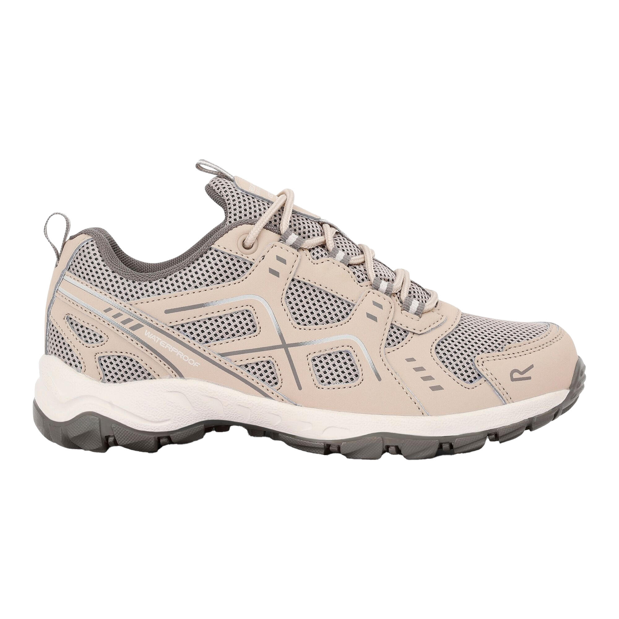 Zapatillas de Senderismo Vendeavour para Mujer Pimienta Blanca, Vainilla Claro 4/5