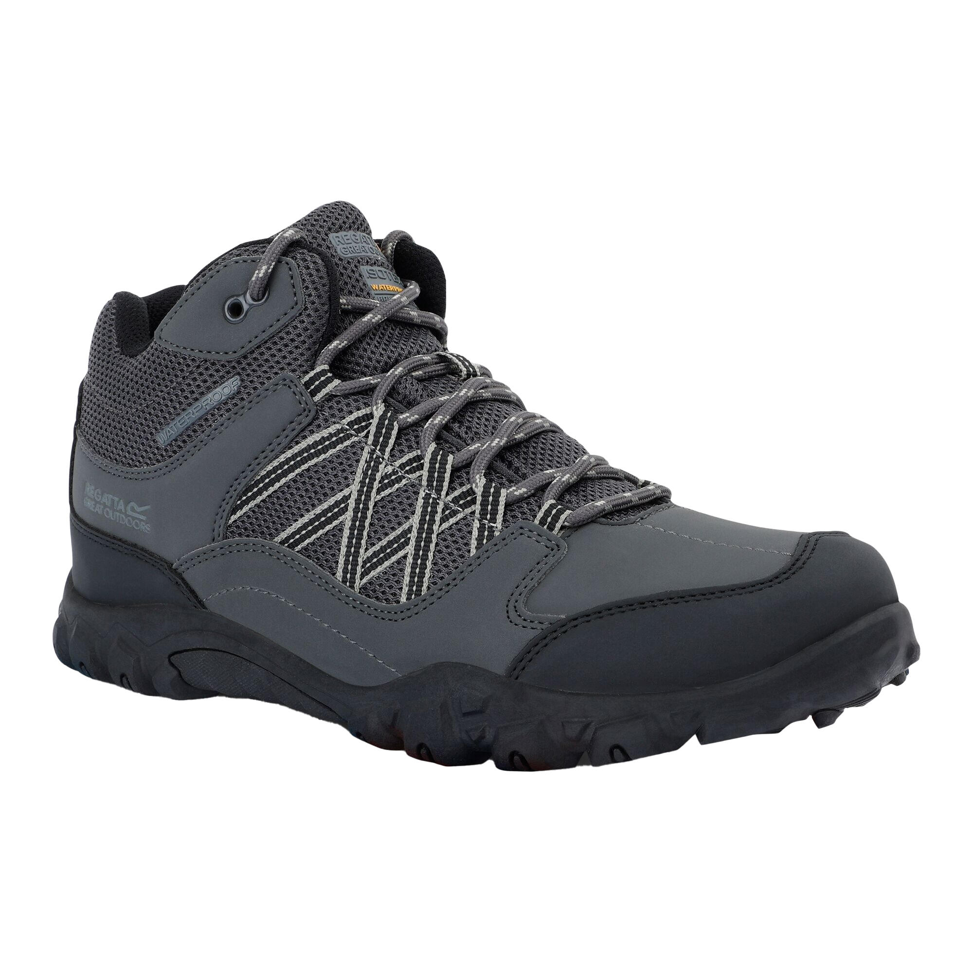 REGATTA Scarpe Da Trekking Impermeabile Uomo Regatta Edgepoint Cenere Salvia Essiccata
