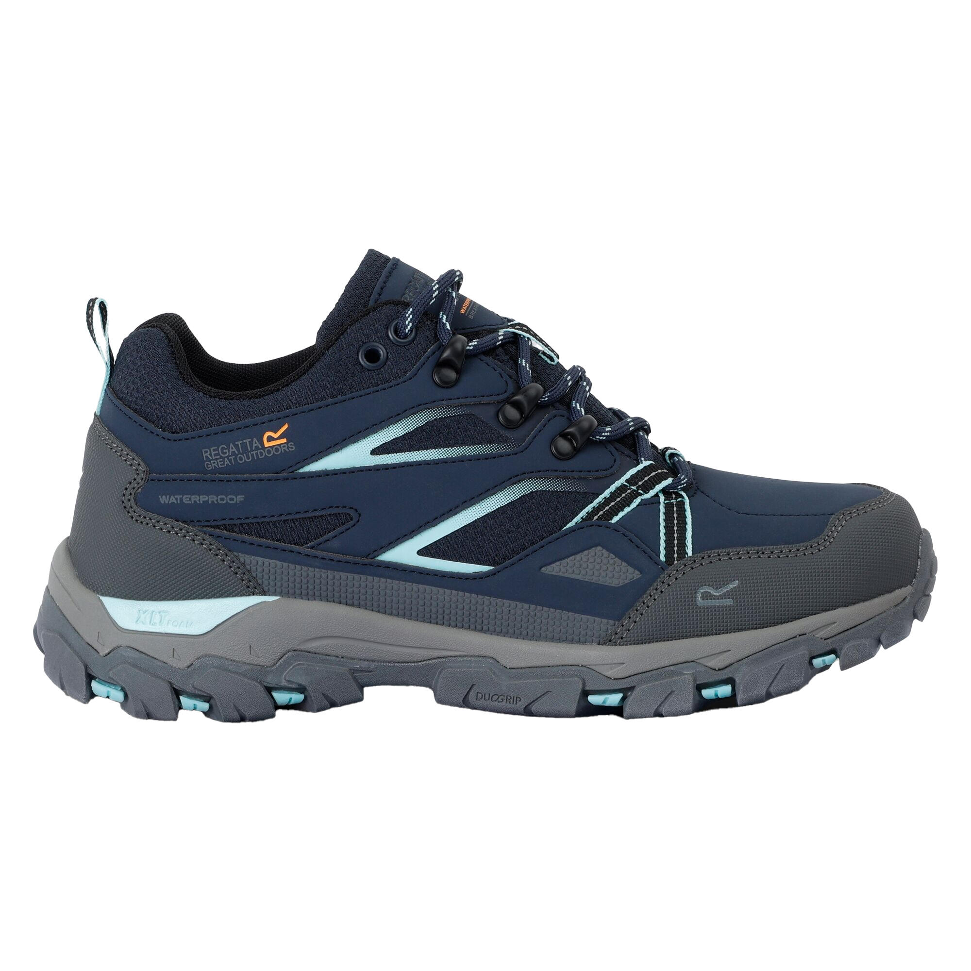 Chaussures De Marche HOLCOMBE Femme (Bleu Marine / Bleu Ciel) 4/5