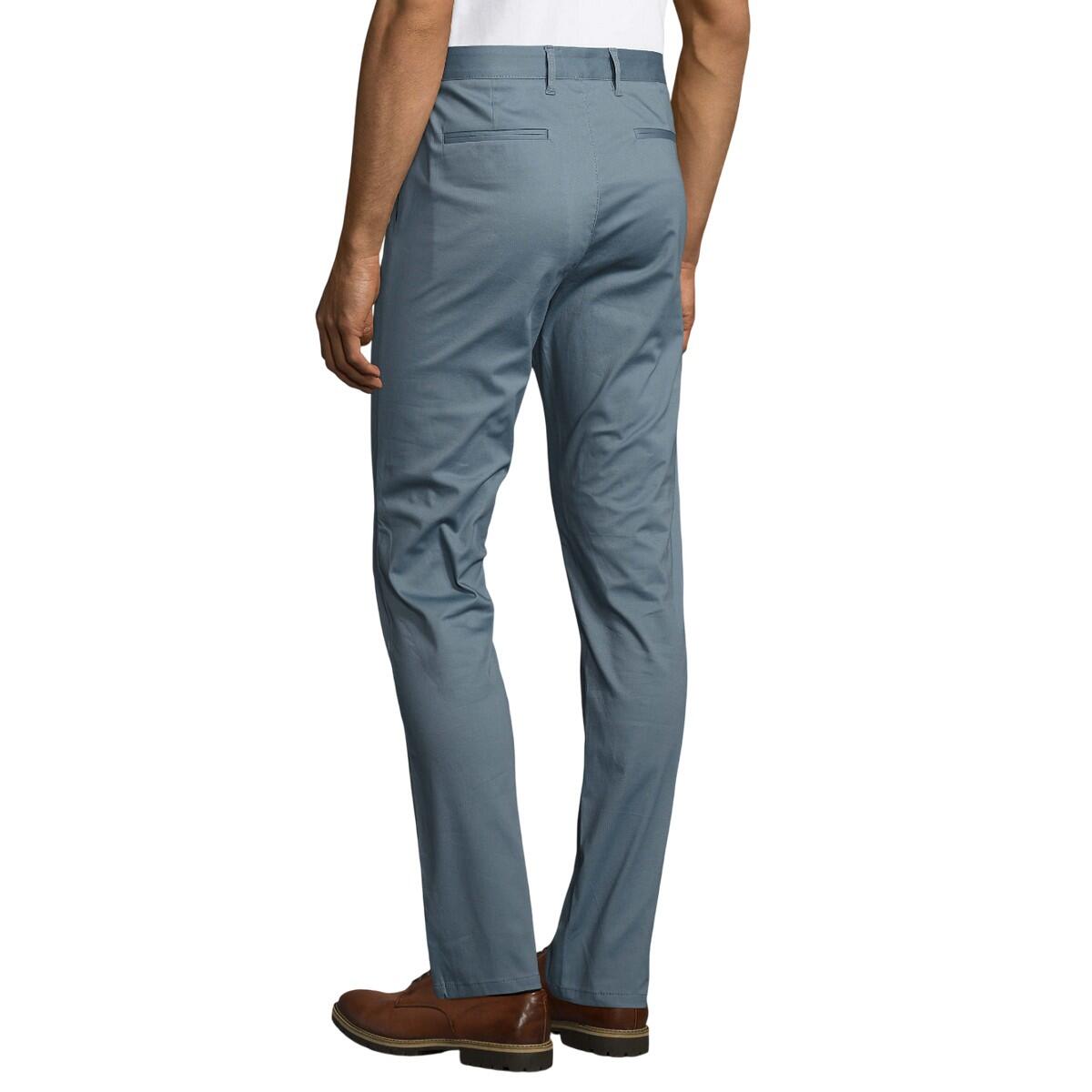 Pantalones Jared para Hombre Azul Oscuro Cremoso 3/4